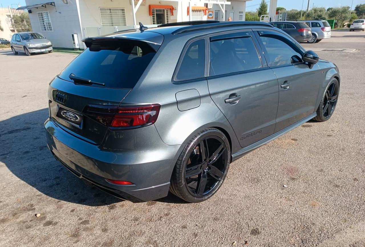 Audi A3 SPB 2.0 TDI 184 CV quattro S tronic S Line FULL OPTIONAL