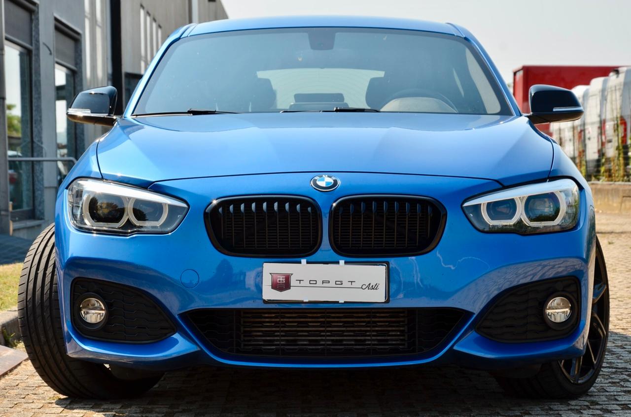 BMW 118d MSPORT 5p 150cv AUTO, PREZZO REALE, UFF ITALIANA, EURO 6C, FARI LED, NAVI, PELLE DAKOTA, 19", PERMUTE