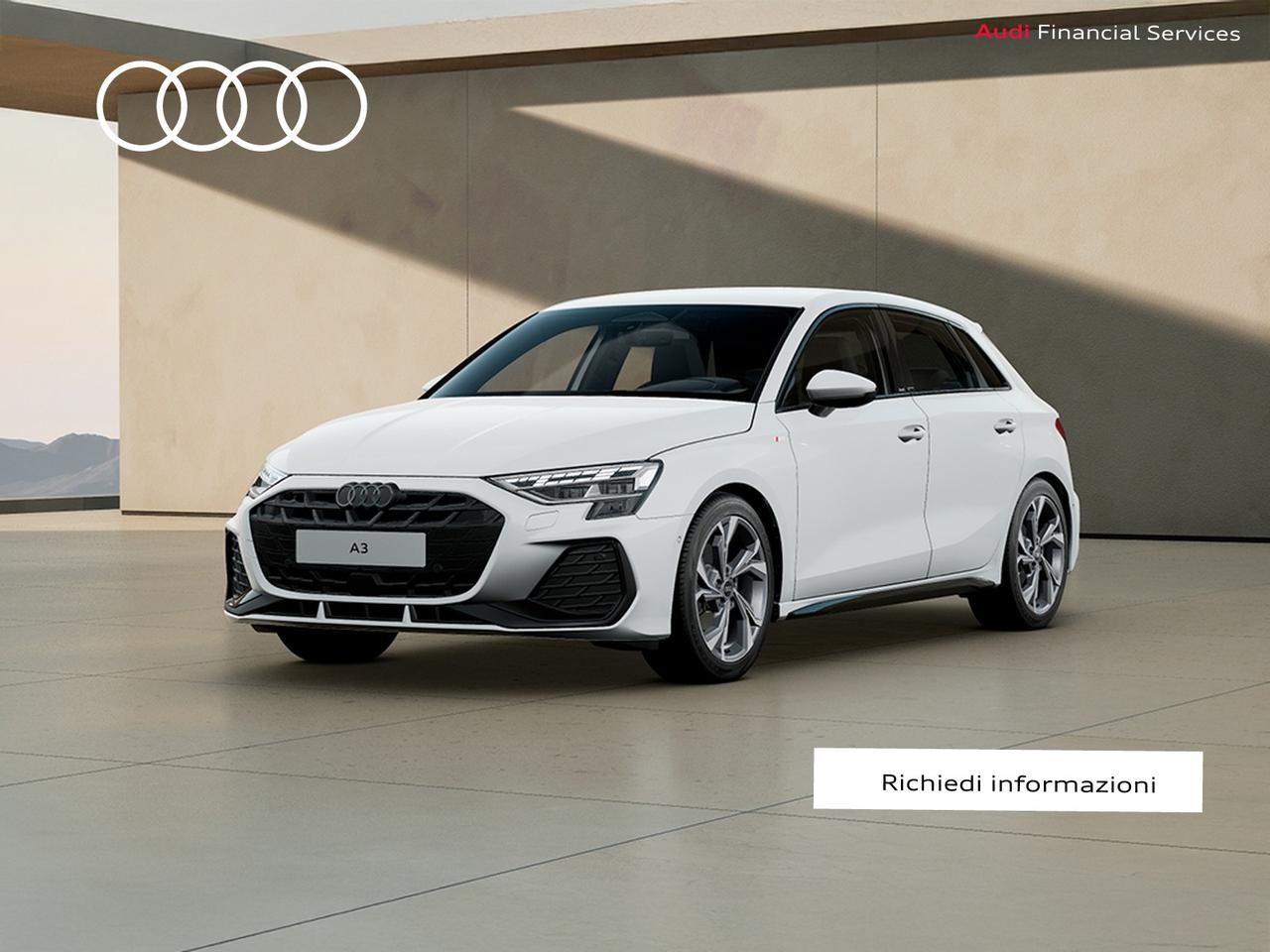 Audi A3 sportback 1.5 tfsi mhev s line edition 116cv s-tronic