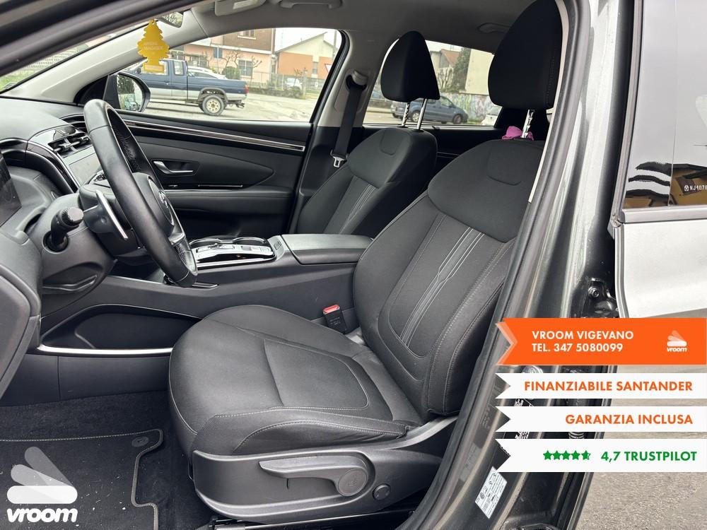 HYUNDAI Tucson 3ª serie Tucson 1.6 HEV aut. Ex...
