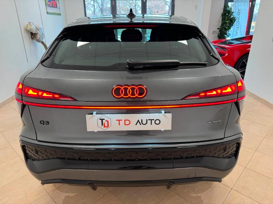 Audi Q3 Sportback Sportback TFSI S Line Quattro 204cv-Tetto-Sosp. Pneu