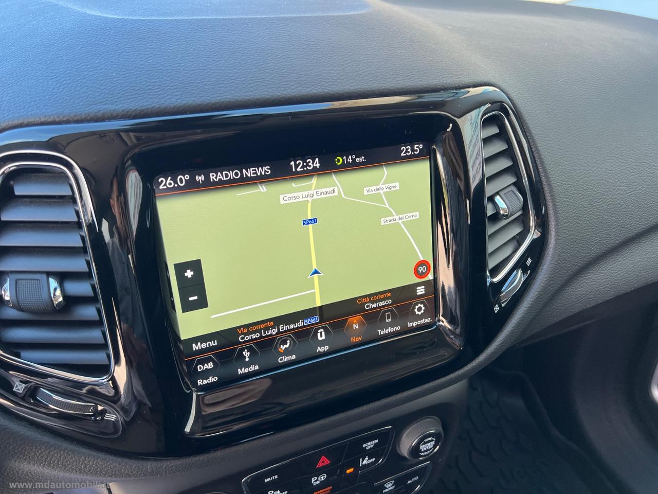 JEEP Compass 1.4 MultiAir 170 aut.4WD Limited SOLO KM.52000