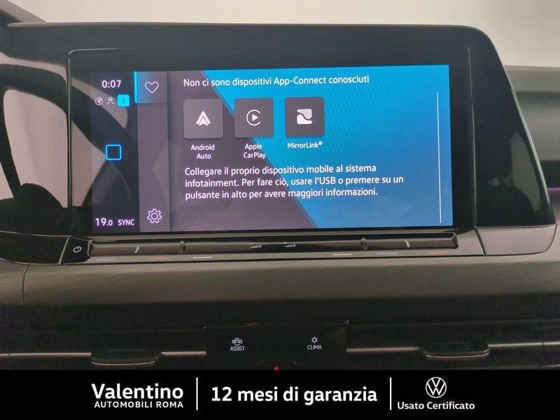 Volkswagen Golf 1.5 eTSI DSG 130 CV EVO ACT Style