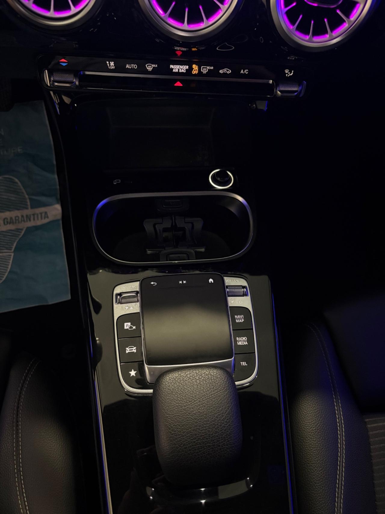 Mercedes classe A 180D Automatic luci ambient