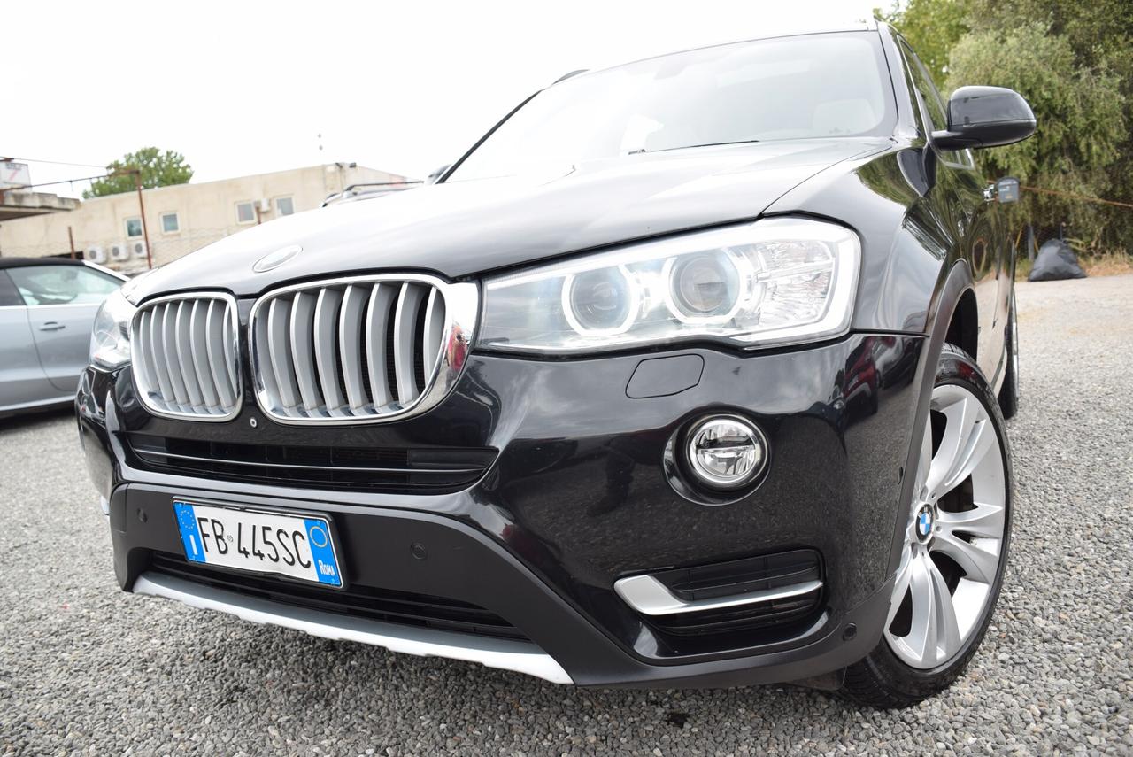 Bmw X3 4X4 xDrive20d AUTOM. xLine TETTO NAVI SENSORI CAM IVA DETR.