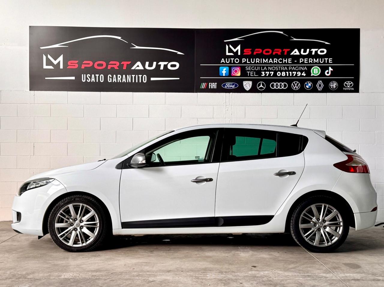 Renault Megane Mégane 1.5 dCi 110CV GT Line Full optional garanzia 12 mesi