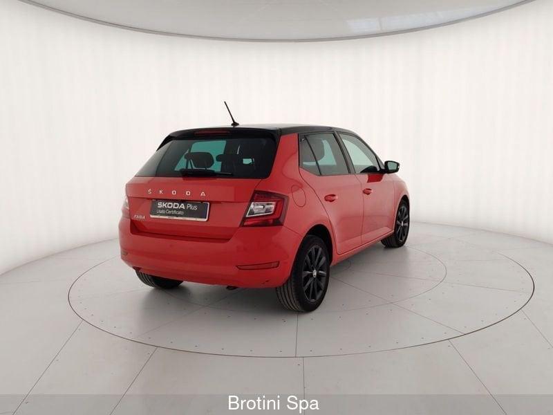 Skoda Fabia Fabia 1.0 MPI 60 CV Twin Color Nero