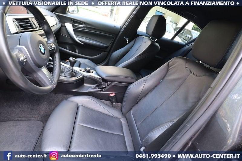 BMW Serie 1 118i Lci MANUALE MSport M-sport *PELLE