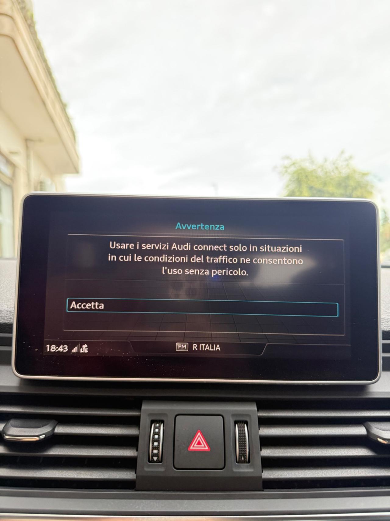Audi Q5 40 tdi Sport quattro S-Tronic 190cv VIRTUAL COCKPIT,LUCI SOFFUSEINTERNE ,NAVIGATORE,FULL LED