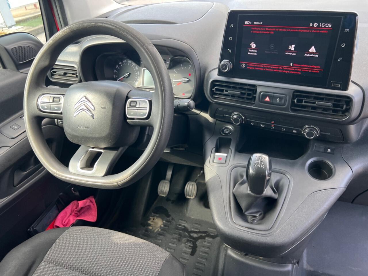Citroen Berlingo BlueHDi 100 S&S ETG6 Van 3 posti Club L1