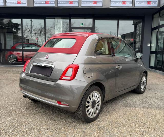FIAT 500C 1.2 LOUNGE *53000Km!* *ECCELLENTE* *CAPOTE ROSSA*