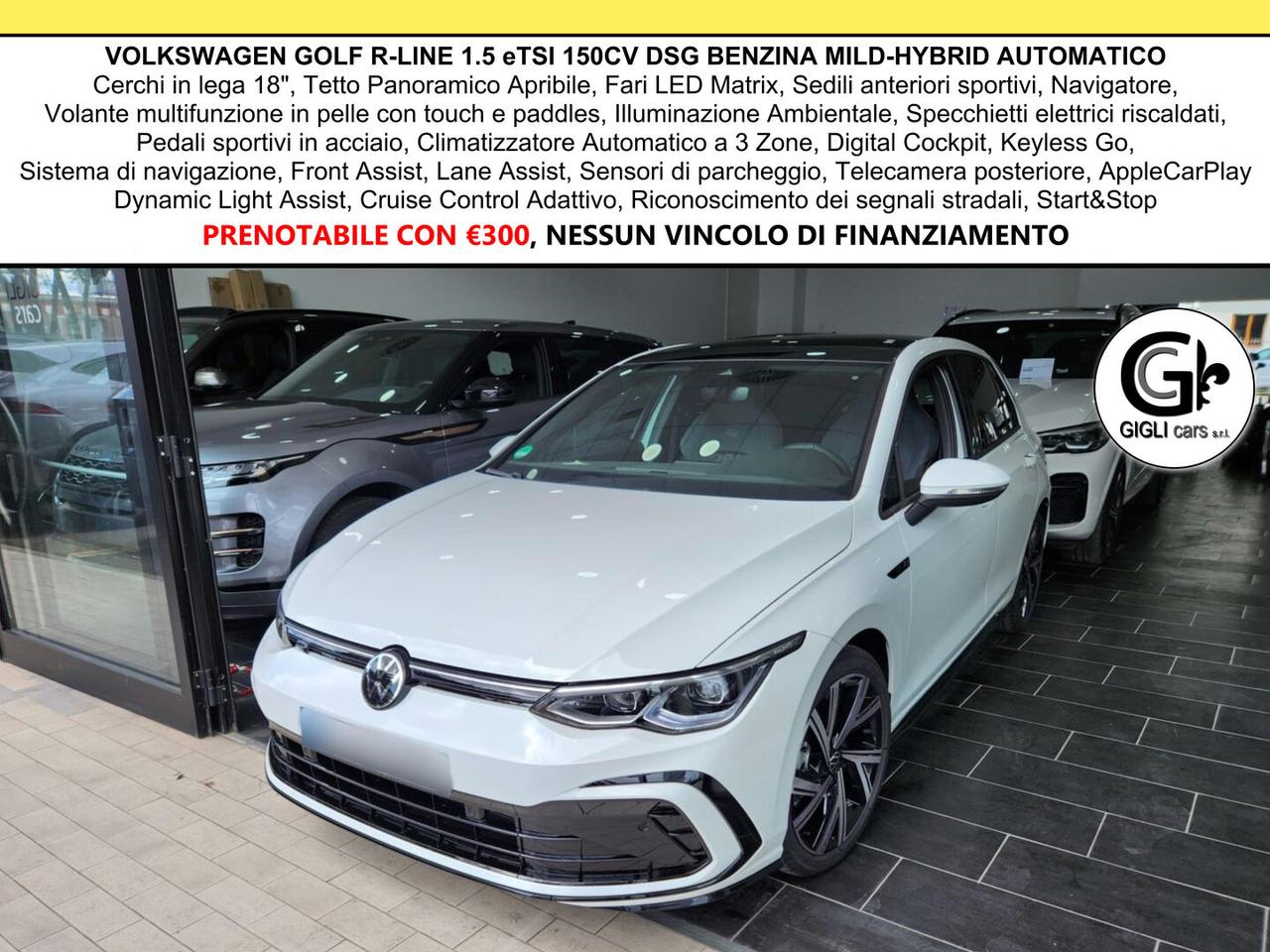 Volkswagen Golf R-Line Tetto Navi Camera C.18" RLine R Line Led