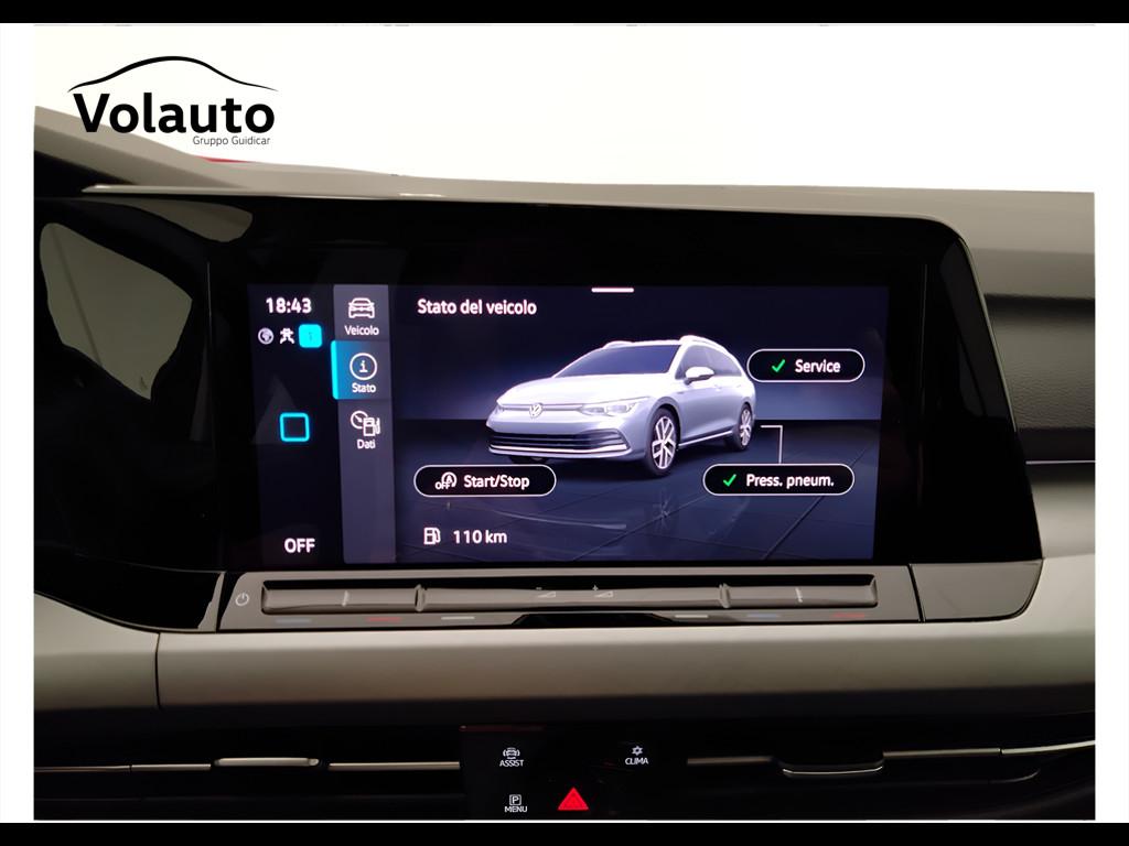 VOLKSWAGEN Golf VIII 2020 Variant - Golf Variant 1.0 etsi evo Life 110cv dsg