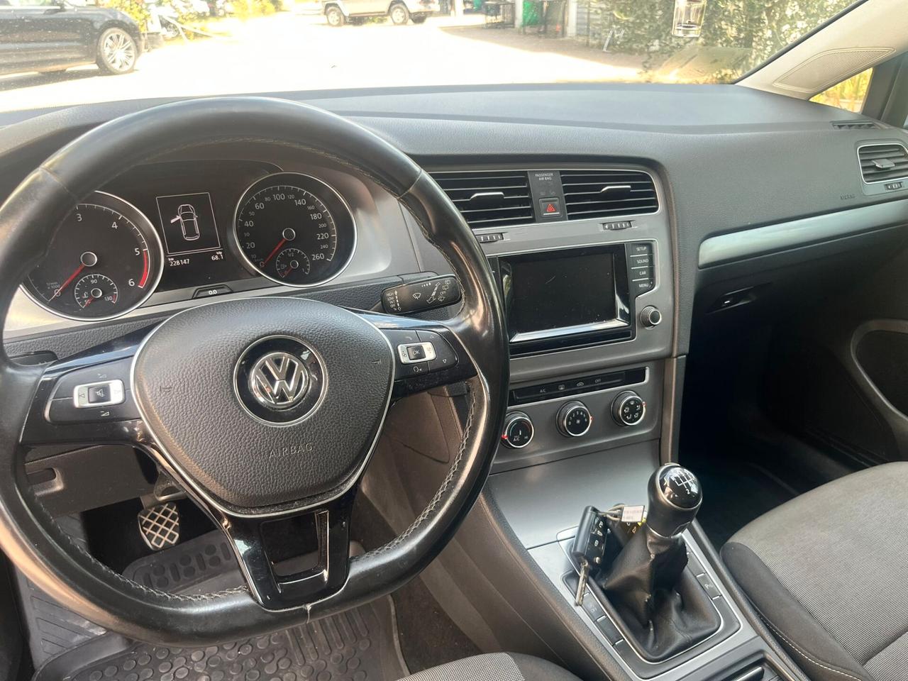 VOLKSWAGEN GOLF 1.6 TD 90 CV BELLISSIMA PERMUTABILE