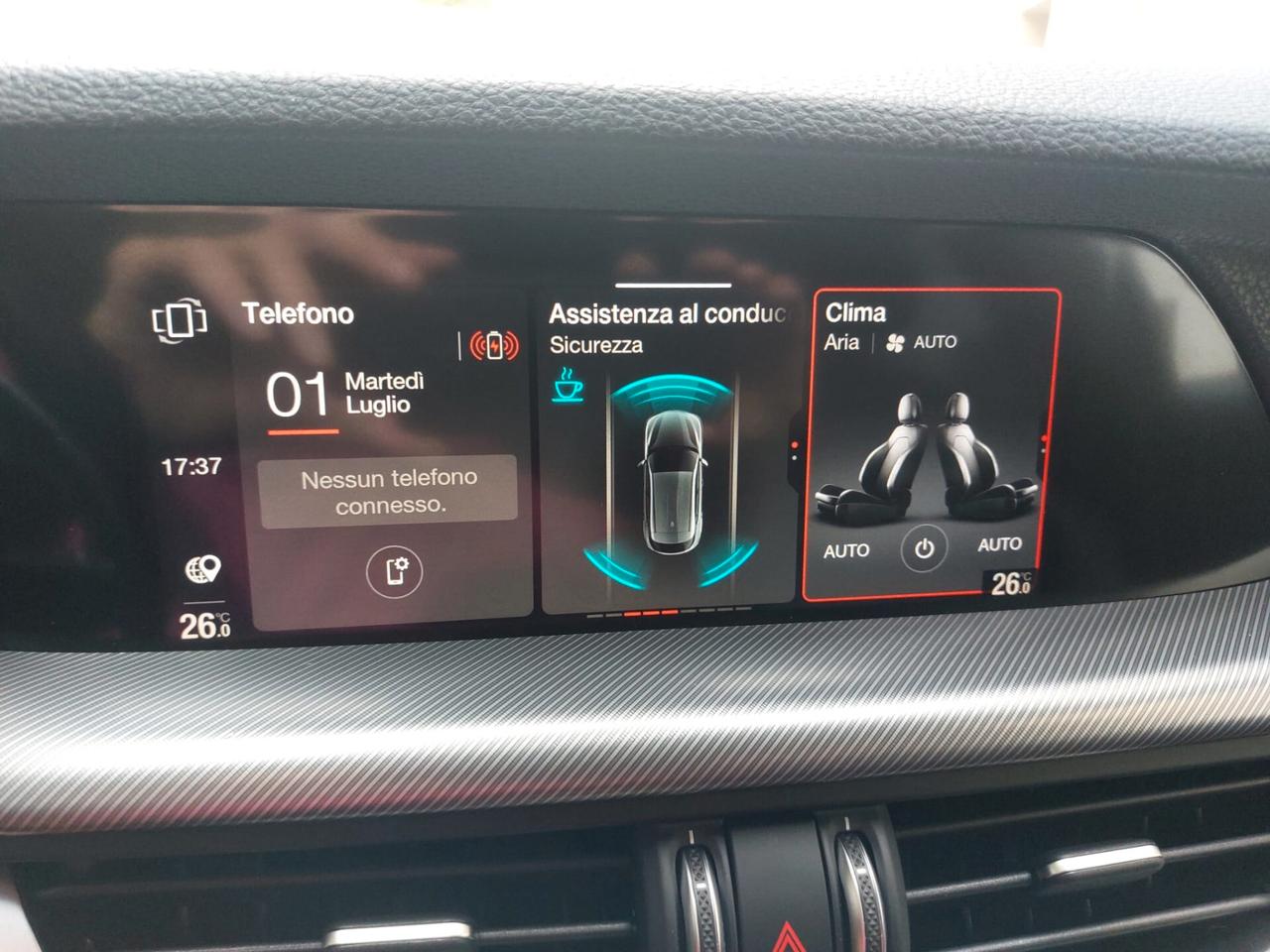 Alfa Romeo Stelvio 2.2 Turbodiesel 210 CV AT8 Q4 Veloce MOTORE NUOVO