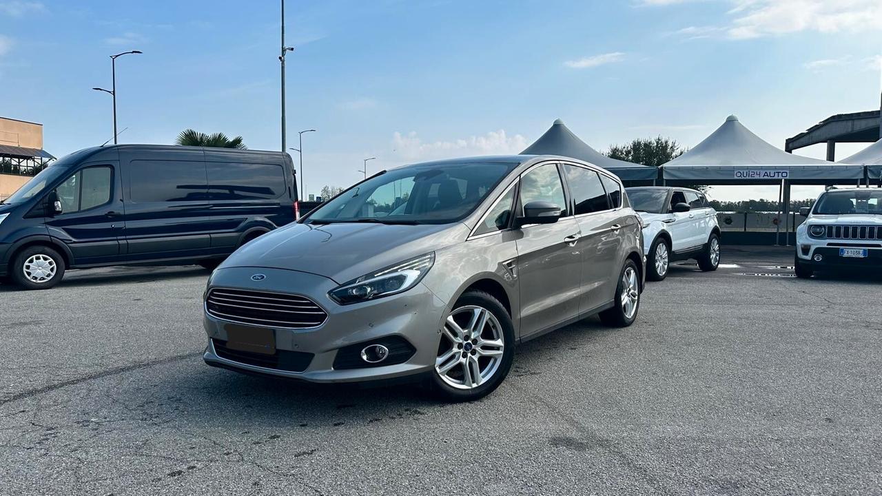 Ford S-Max 2.0 TDCi 150CV Start&Stop Powershift Titanium KM CERTIFICATI-UNICO PROPRIETARIO