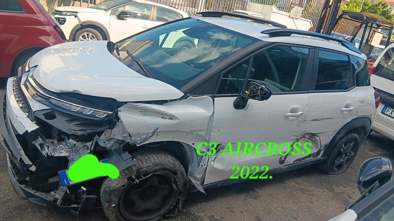 CITROEN C3 AIRCROSS SHINE INCIDENTATA SINISTRATA MONDIALCARS 022