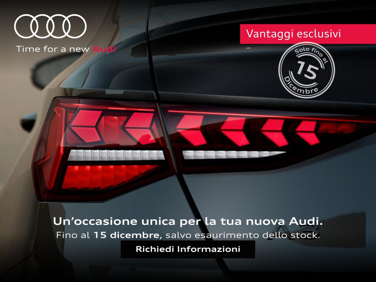 Audi A3 sedan 2.0 tdi s line edition 150cv s-tronic