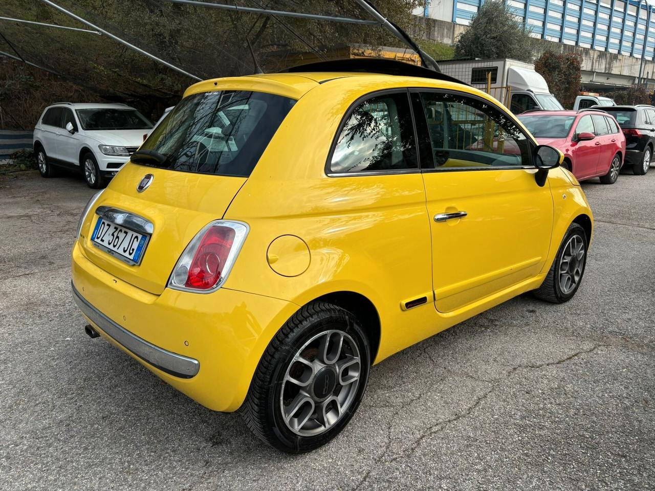 Fiat 500 1.2 Tetto apribile ok Neopatentati