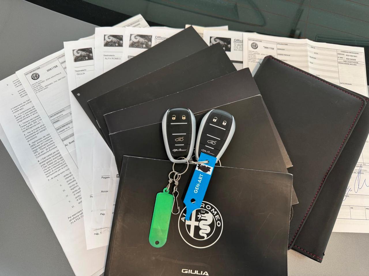 Alfa Romeo Giulia 2.2 T Diesel At8 180cv Super Navi Paddle Full