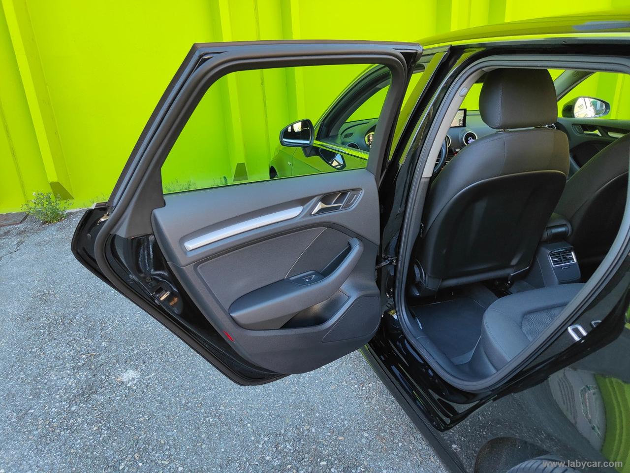 AUDI A3 SPB 35 TDI S tronic S-LINE VIRTUAL TAGLIANDI UFFICIALI