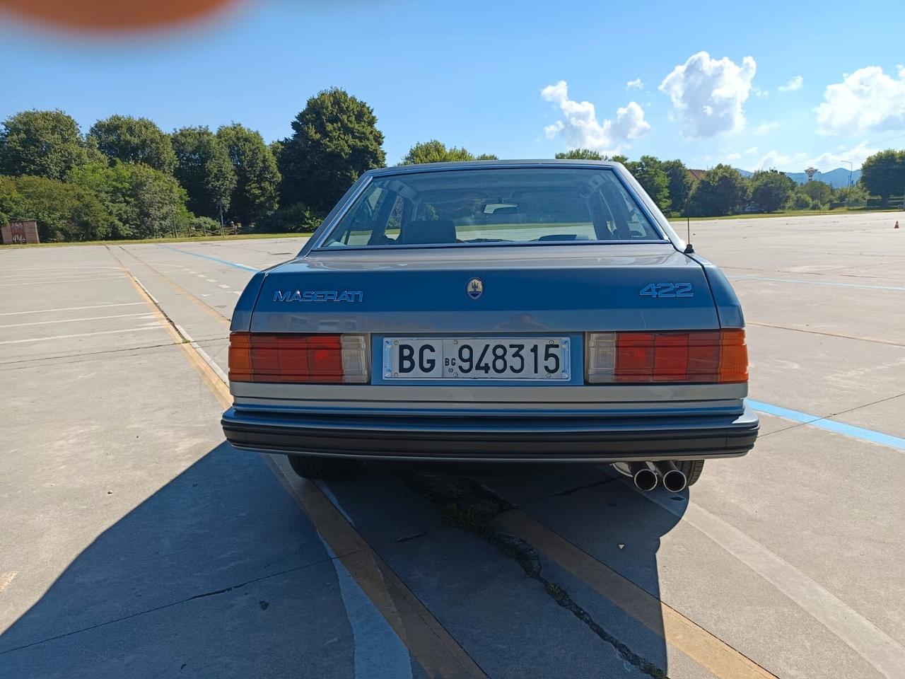 Maserati Ghibli 422 Biturbo-1989 Asi Targa D'oro