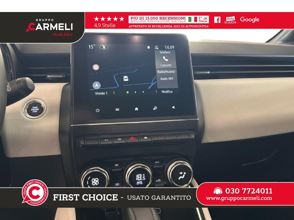 Renault Clio 5 Porte 1.6 Hybrid Techno E-Tech Auto