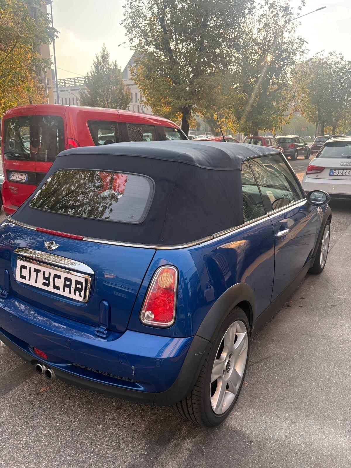 Mini Cooper S Cabrio 1.6 170 cv book service