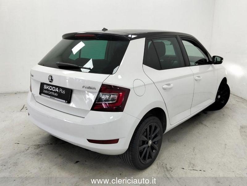 Skoda Fabia 1.0 MPI 75 CV Twin Color Nero