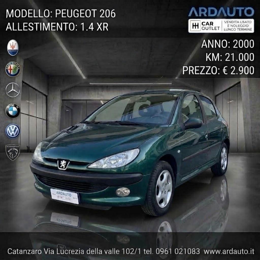 Peugeot 206 1.4 XR Solo 20.000 km