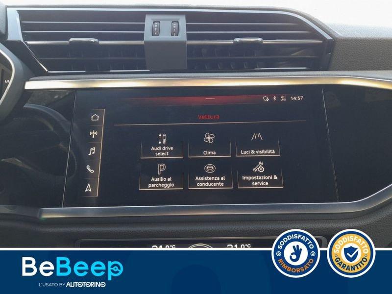 Audi Q3 SPORTBACK 45 2.0 TFSI S LINE EDITION QUATTRO S-