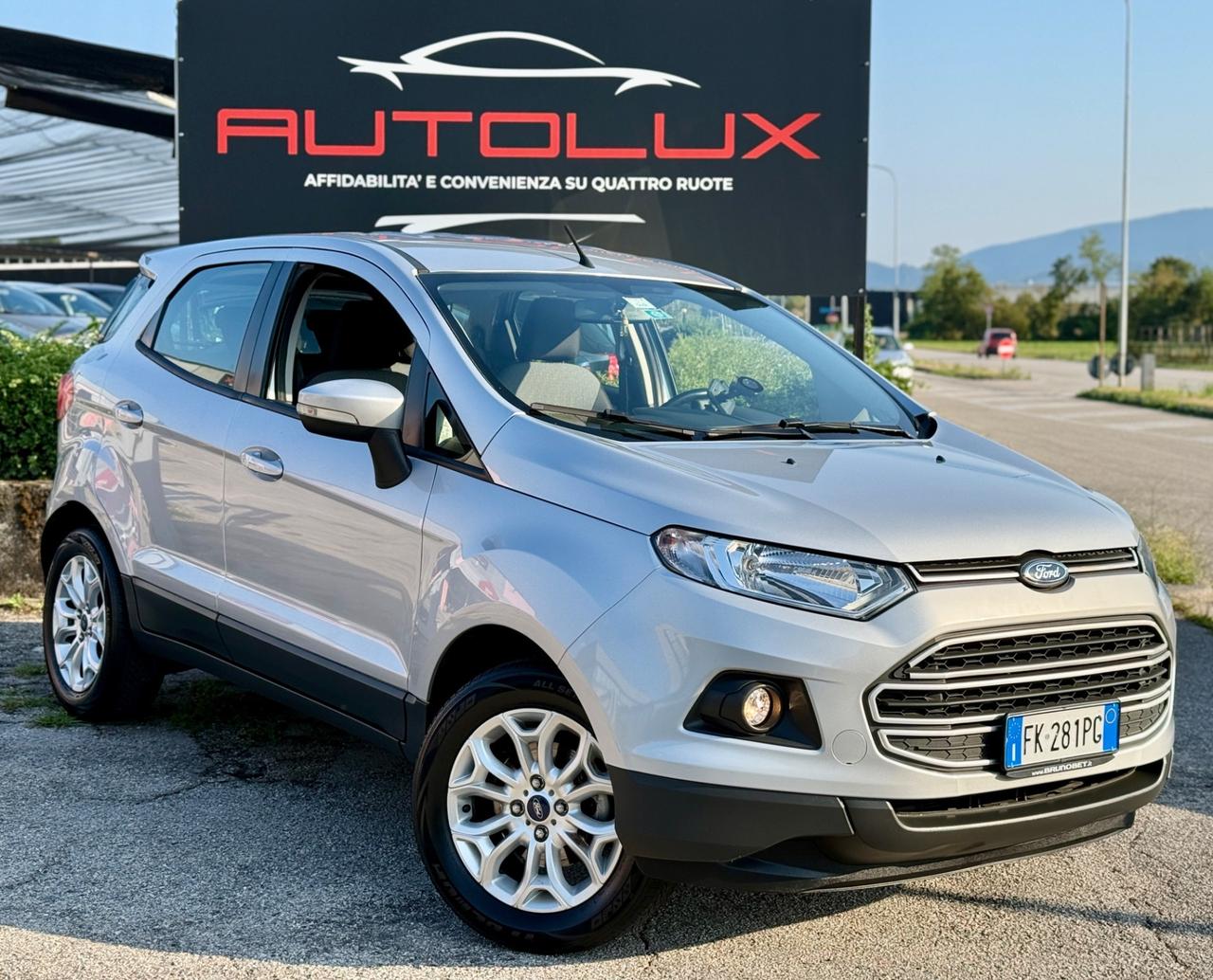 Ford EcoSport 1.5 110 CV GPL 2017 OK NEOPATENTATI