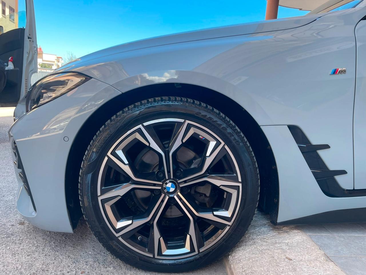 Bmw 420d GC 48V 190cv MSPORT "TETTO NAVY PELLE LED 19"
