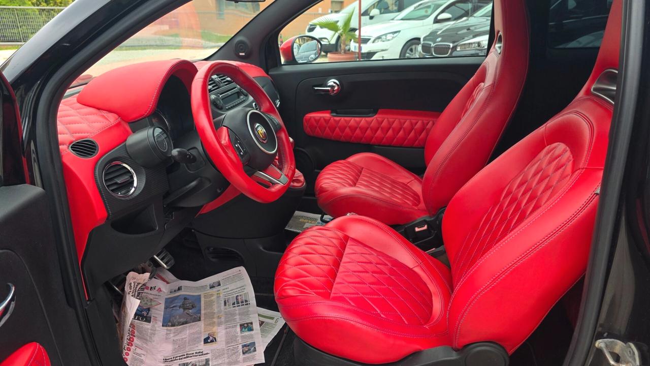 Abarth 500 1.4 T-Jet 135CV - INTERNI FATTI A MANO
