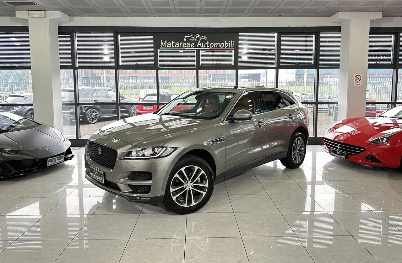 Jaguar F-Pace 2.0 240cv TettoPelle Tagliandata Finanziabiale garanzia