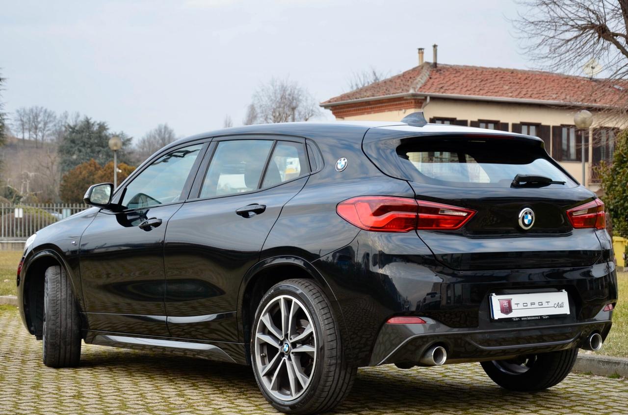 BMW X2 XDRIVE 18d MSPORT 150cv AUTO, TUTTI SERVICE UFF BMW, UFF ITALIANA, NAVI, LUCI AMBIENTE, FULL LED, PERMUTE