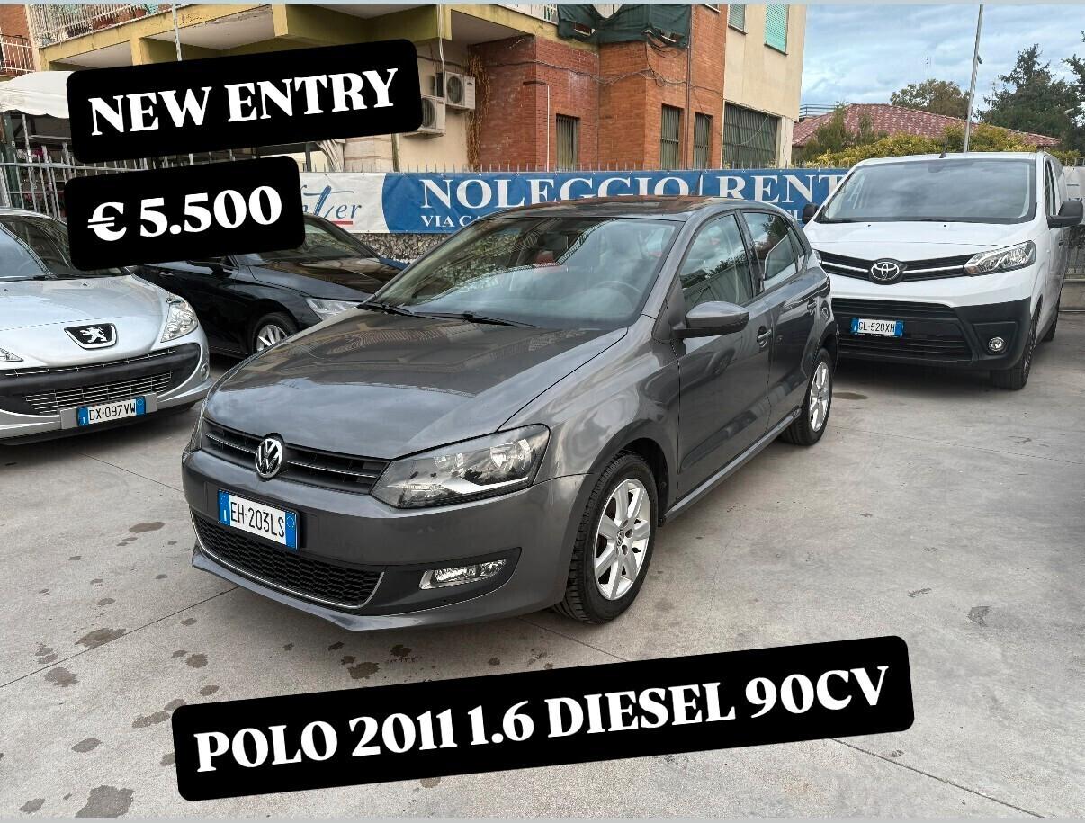POLO 1.6 DIESEL 90CV 03.2011 EURO 5