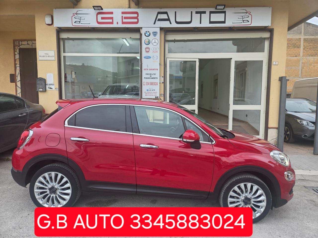 FIAT 500X 1.6 MJET 120 CV ANNO 2015 SOLI KM 140000 CERTIF