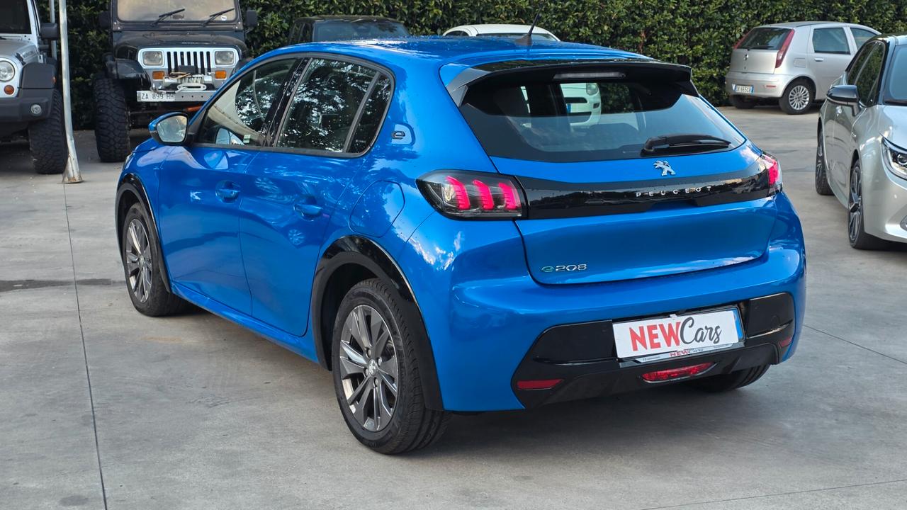 Peugeot 208 motore elettrico 136 CV 5 porte Allure