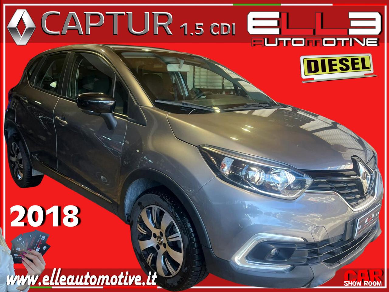 Renault Captur 1.5 DCI 90 CV 2018