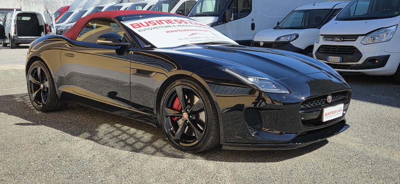 Jaguar F-Type 3.0 V6 340 CV COUPE' CABRIO KM.84000 CERTIFICATI UNICO PROPRIETARIO!
