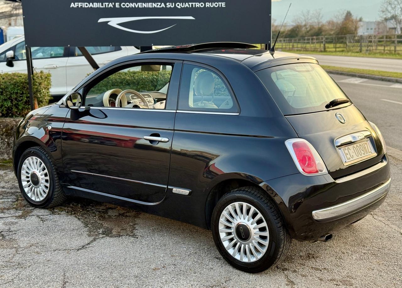 Fiat 500 1.2i Benzina 2010 TETTO APRIBILE