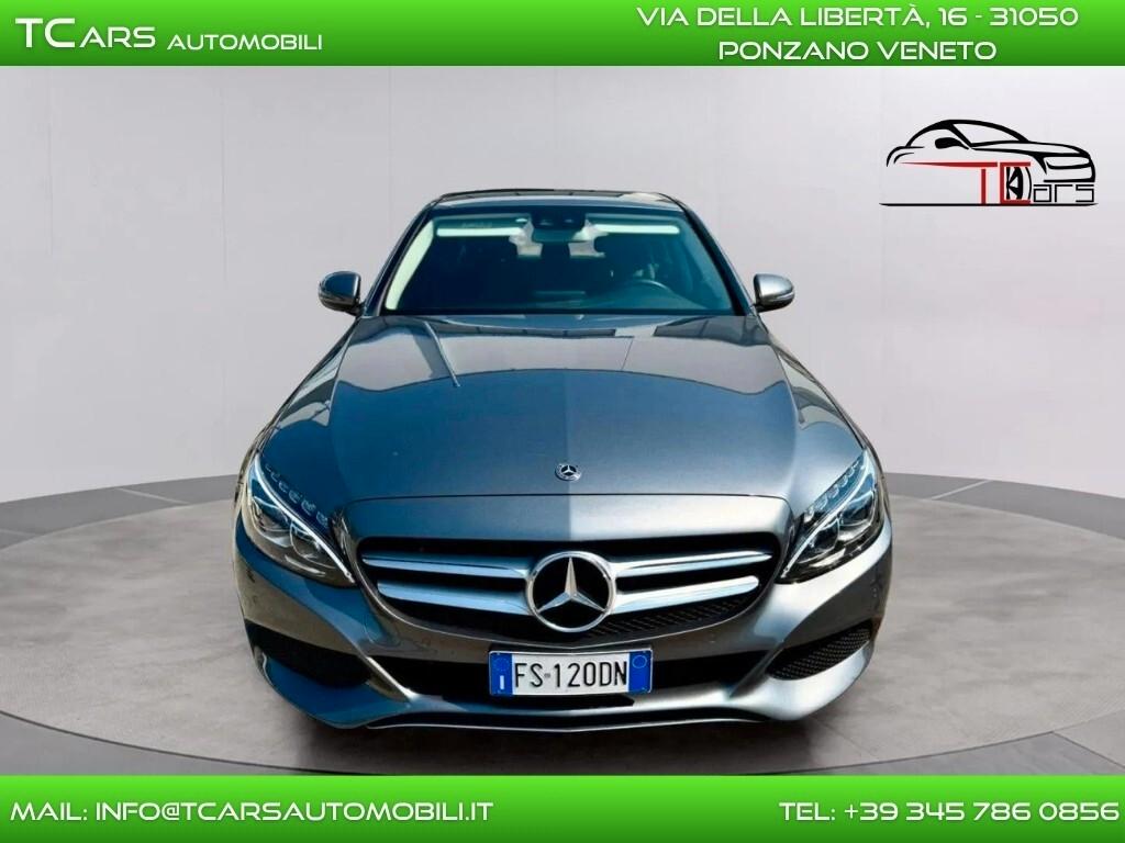 MERCEDES C220 4MATIC AUTO-PELLE-KM CERTIFICATI