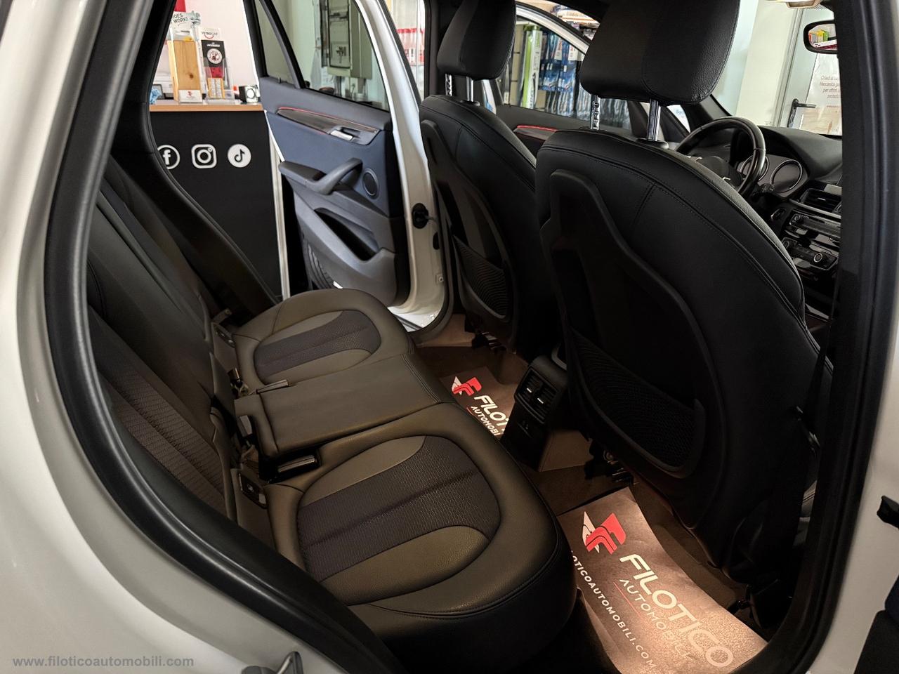 BMW X1 xDrive20d Msport AUTO KM 75.260 PACK TOTAL BLACK - CERCHI DA 19