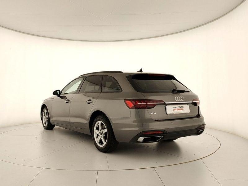 Audi A4 Avant 30 2.0 tdi mhev S Line edition 136cv s-tronic