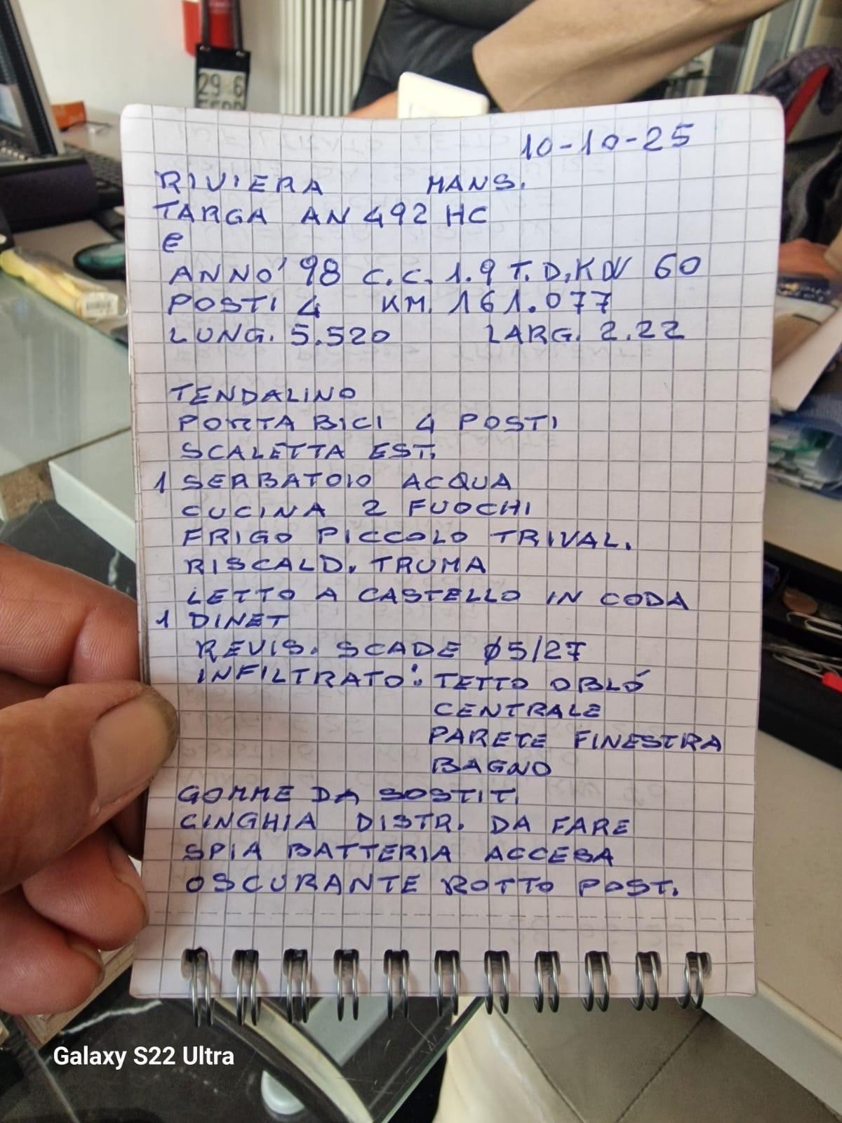 492 MANSARDATO riviera del 1997 in saldo