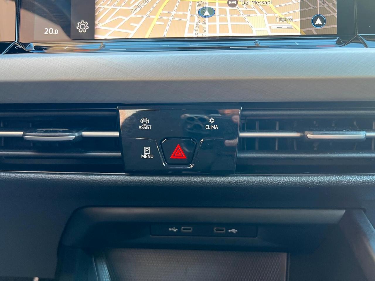 VOLKSWAGEN GOLF VIII 2.0 TDI 150CV DSG NAVI CAM LED AMBIENT ANNO 2021