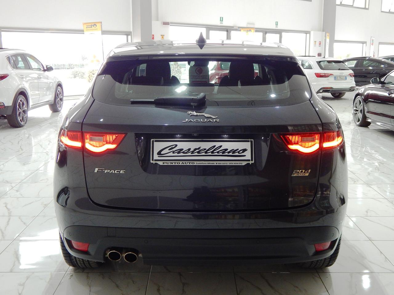 Jaguar F-Pace 2.0d i4 R-Sport 180cv Aut TETTO-NAVI-PELLE-PARK