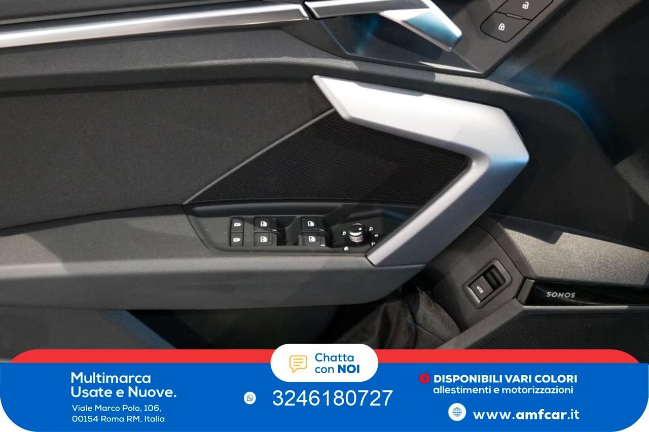 Audi A3 SPORTBACK 35 TFSI S-LINE S-TRON LED SONOS CAM