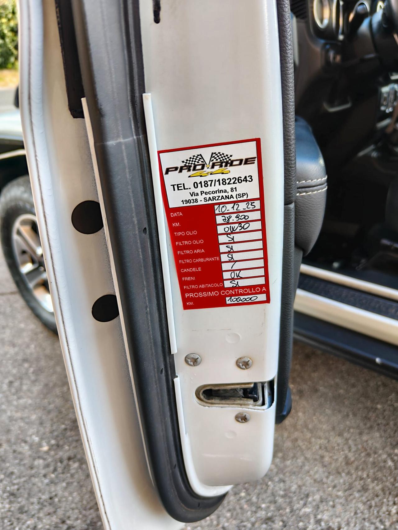 Jeep Wrangler Unlimited 2.2 Mjt II Sahara VERSIONE BY MOPAR